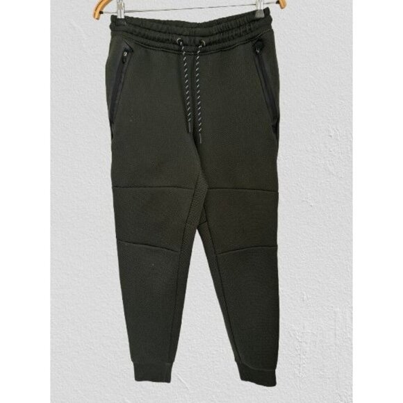 RGSTR Sweatpants Joggers Green Pull-up Tapered Casual Pockets Size Small - Picture 1 of 11